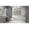 Керамогранит VITRA NAPOLI R10A Ректификат Декор 3D Серый Матовый 30x60 K946918R0001VTE0