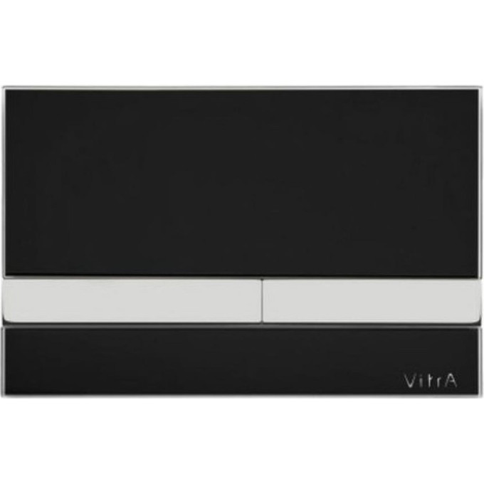 Клавиша смыва VITRA SELECT стекло, цвет Глянцевый Черный 740-1101