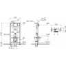 Комплект подвесной безободковый унитаз VITRA S10 SPINFLUSH, система инсталляции VITRA UNO, кнопка UNO глянцевый хром, сиденье микролифт 9842B003-7206