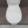 Комплект углового унитаза VITRA ARKITEKT, сиденье микролифт, механизм 3/6 л 9754B003-7201